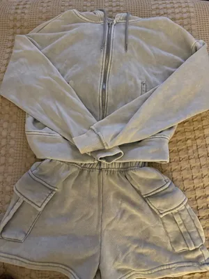 Sweat Shorts Set Gray Size XS thumbnail 1