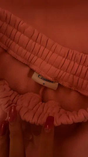 Pink Comfrt Set - Hoodie/shorts thumbnail 4