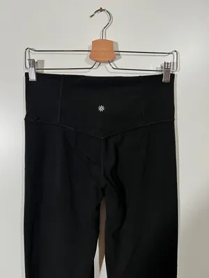 Athleta High Rise Elation Flare Pants in Black Size Medium thumbnail 6
