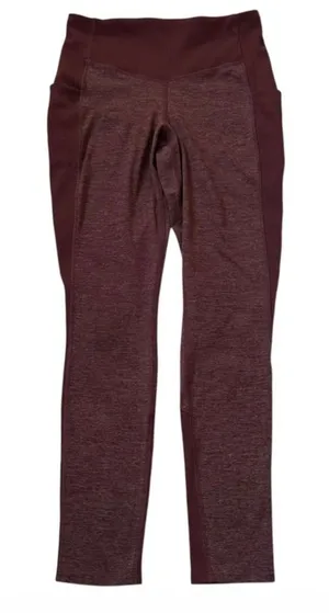 The North Face Dune Sky 7/8 Women's Large Burgundy Leggings Sporty UPF40 | 0122 thumbnail 1