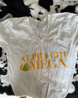 Alpha Chi Omega Tshirt  thumbnail 1