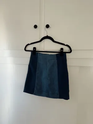 Free People Denim Mini Skirt thumbnail 2