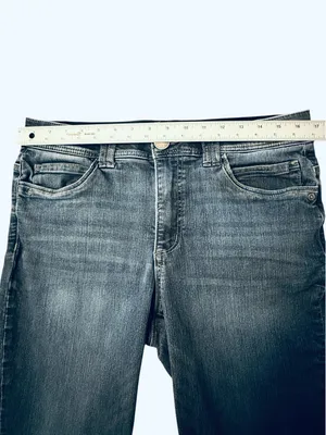 Democracy Ab Technology Jeans Women’s Size 12 Bootcut Flare Medium Wash Stretch thumbnail 9