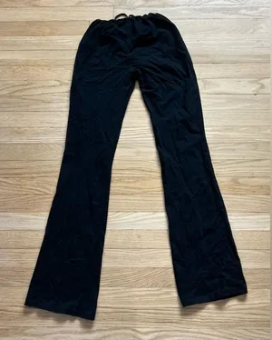 Urban Outfitters Motel Women's Black Cinched Bootcut Leggings thumbnail 1