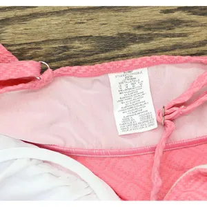 NWT Swim Solutions Swim Textured Underwire Tankini Top 806766 Guava Pink 14 thumbnail 8