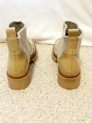 Dolce Vita Saline H2O Waterproof Platform Booties in the color dune size 9.5 thumbnail 4