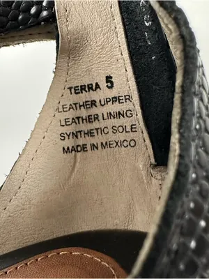 Freebird Terra Wedge Sandals Black Size 5 thumbnail 10