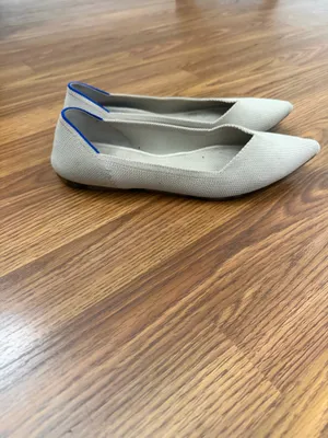Rothy's The Point Flax Birdseye Neutral Flats Size 9.  thumbnail 2