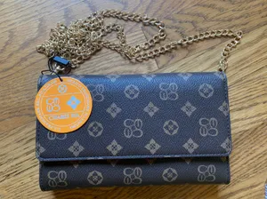 Crossbody Wristlet Clutch Brown thumbnail 12