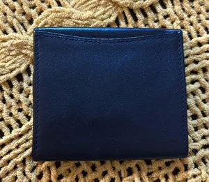 Dunhill Vintage Black Oxford Leather Coin Purse thumbnail 4
