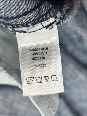 Ann Taylor Loft Distressed Blue Jean Denim Overalls Size L thumbnail 9