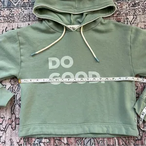 Cotopaxi Women's Do Good Organic Crop Sweatshirt Hoodie Size Small thumbnail 11