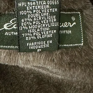 Eddie Bauer Vest Black Faux Fur Collar‎ & Lining Women's Size Small Full Zip thumbnail 7