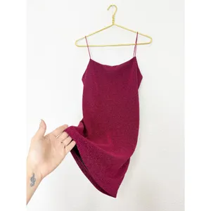 Mango Lurex Glitter Strap Mini Dress Size Small Metallic Stretch Going Out thumbnail 12