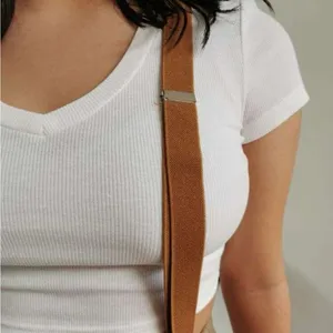 Brown Harness Suspenders Unisex Steampunk thumbnail 9