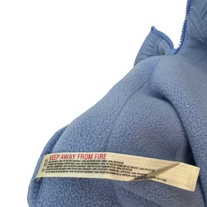 Free People Fuzzy Was She Pullover Blue‎ Sherpa Fleece Hoodie Womens Small thumbnail 15