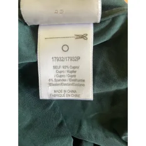 Dolan‎ Womens Pocket Dress MP Green Cupro Spandex Blend Lounge Travel Minimalist thumbnail 8