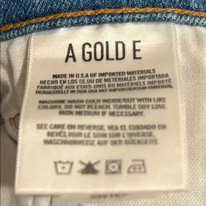 Agolde nico‎ jeans button fly High Rise Jeans with Stretch 27 thumbnail 5