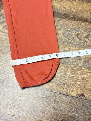 Pact Organic Cotton Joggers Pant Womens XS Orange Pocket Sustainable Lounge Cozy thumbnail 3