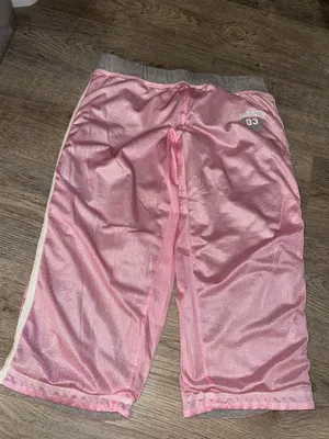 Instant action reversible light gray Y2K-style capri lounge pants pink NAUGHTY thumbnail 12