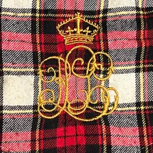 Womens medium Lauren Ralph Lauren long sleeve sleep shirt-embroidered crest thumbnail 5