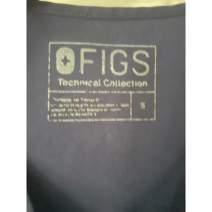 Figs Casma Scrub Top in Navy Blue Size Small thumbnail 4