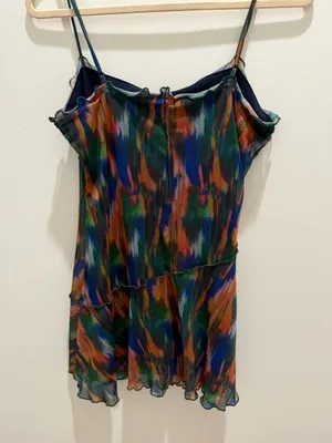 urban outfitters mesh multicolored mini dress thumbnail 3