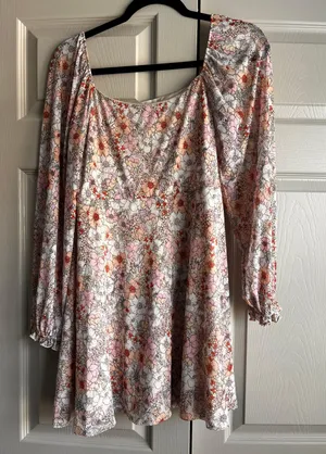 Altar’d State Floral Skater Dress thumbnail 1