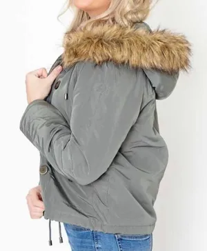 NWT Olive Green Jacket Size M thumbnail 3