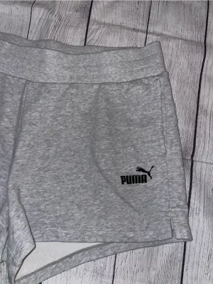 Puma Women's Gray Athletic Sweat Shorts thumbnail 4