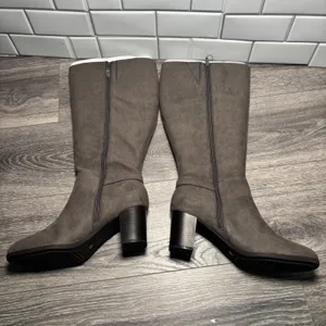 GIANI BERNINI‎ ADONNYS MEMORY FOAM KNEE-HIGH BOOTS 11M wide calf thumbnail 6