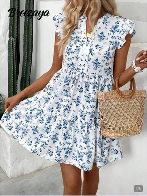SheIn Floral dress thumbnail 1