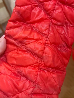 NORTH FACE Coral Quilted Down Nylon Jacket Thermoball Full Zip Size Larhe thumbnail 10