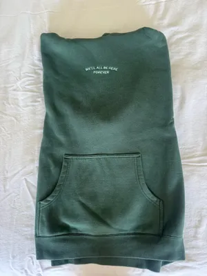 Noah Kahan Trails Hoodie Green Size M thumbnail 4