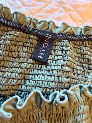 Indah Ruffle Green Bikini Bottoms thumbnail 3