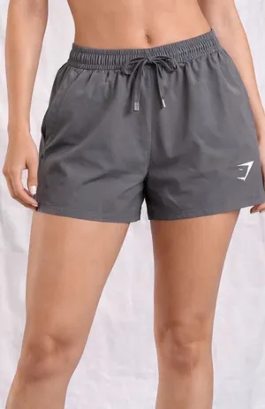 Gymshark Gray Athletic Running Shorts Women’s Size M Excellent Condition(A553) thumbnail 1