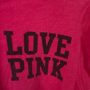 Victoria's Secret Pink Hoodie - Pink and Black thumbnail 3