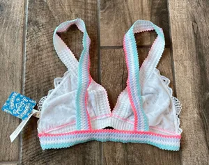 Free People Mika Lace Triangle Bralette thumbnail 10