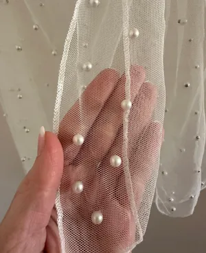 SheIn Pearl Swimsuit Coverup thumbnail 2