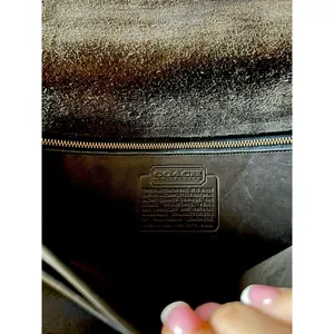 Coach Vintage Black Saddle Bag‎ legacy Y2K Classic thumbnail 12