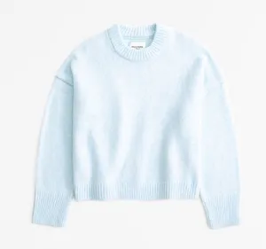 Abercrombie light blue sweater thumbnail 1