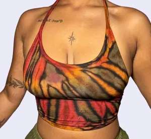 Multicolor Halter Top Multiple Size M thumbnail 1