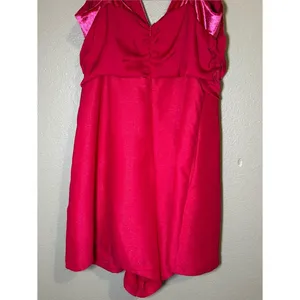 NEW Free People Skylie Saylor Pink Colorblock Going Out Romper Women’s Size 12 thumbnail 9