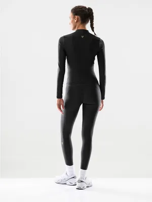 Aritzia Golden GloTone Trailblaze Mockneck long sleeve black size large NWT thumbnail 14