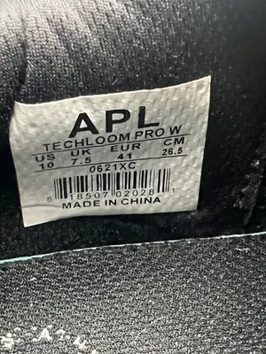 Athletic‎ Propulsion Lab APL Women's TechLoom Pro Sneakers Size 10 EUC Black thumbnail 12