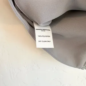 Amanda Uprichard | Revolve Ines Corset‎ Style Crop High Neck Top Fog Gray thumbnail 7