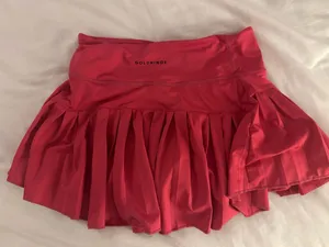 Hot Pink Gold Hinge Skirt thumbnail 3