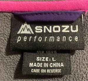 Snozu performance jacket size large thumbnail 4