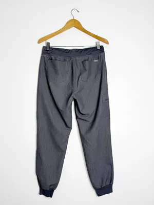 FIGS Zamora Jogger Scrub Pants Gray Size Medium Technical Collection thumbnail 2