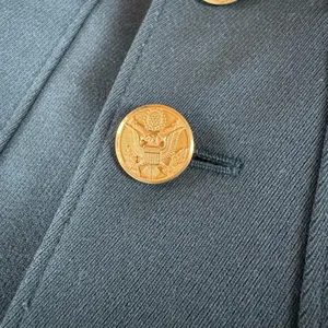 Vintage 1960’s US Army Dress Uniform Jacket Coat Blazer Army Green Badger Patch thumbnail 6